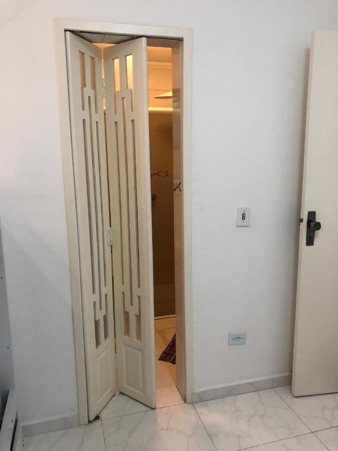 Apartamento com Varanda e Suíte Enseada Guarujá Esterno foto