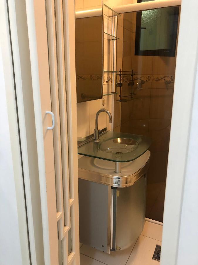 Apartamento com Varanda e Suíte Enseada Guarujá Esterno foto