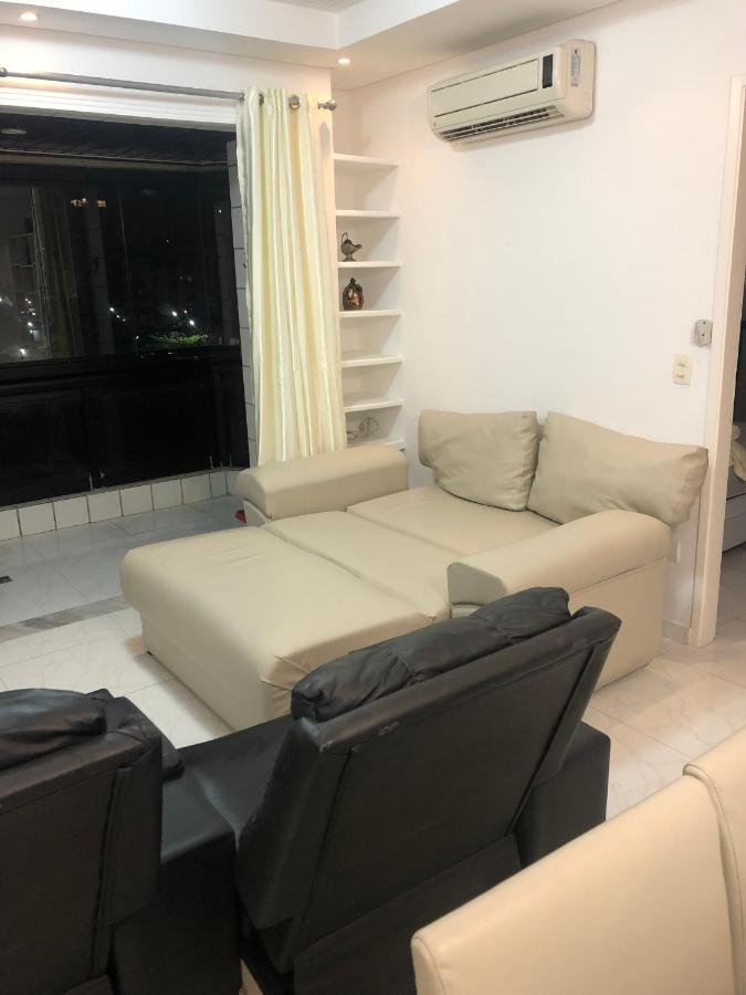 Apartamento com Varanda e Suíte Enseada Guarujá Esterno foto